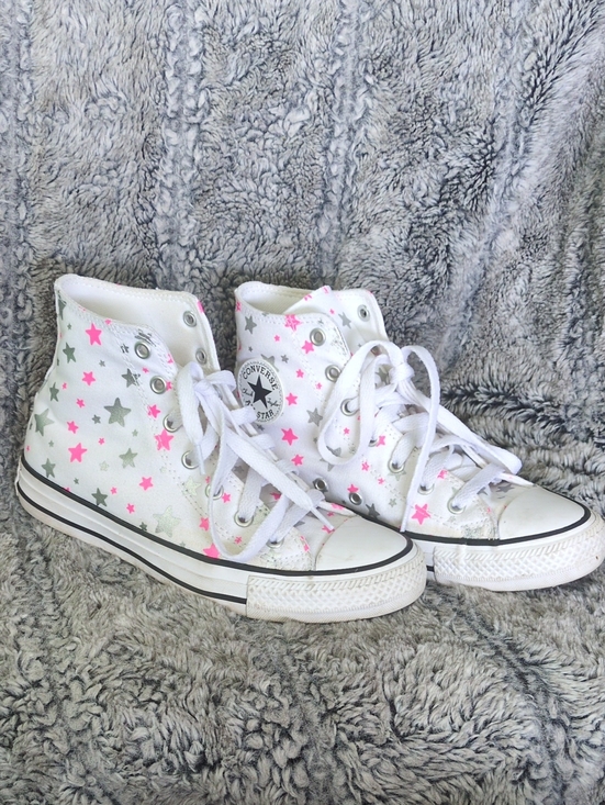 Converse Other - Converse Chuck Taylor All Star Sparkle  High Top Shoe Big Kids 4